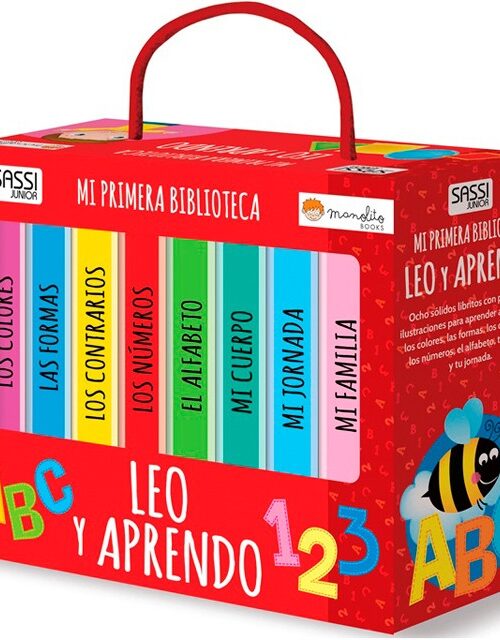LEO Y APRENDO (ESTUCHE CON 8 LIBROS)